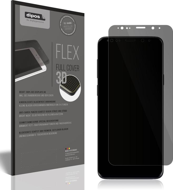 Actual product image Dipos Privacy Screen Protector Full Cover (1 Piece, Samsung Galaxy S9+)