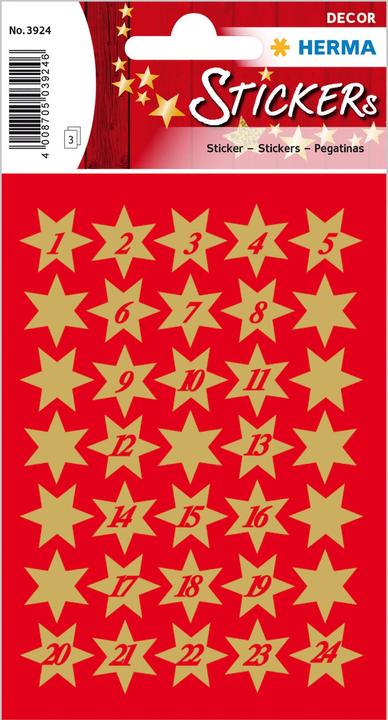 Produktbild Herma Sticker Sterne