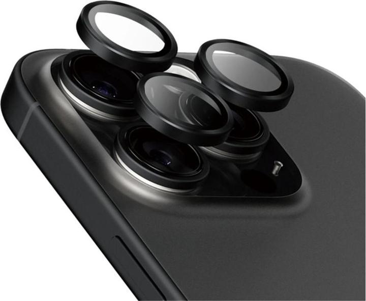 PanzerGlass Protezione dell'obiettivo della fotocamera Hoops (1 Pezzo/i, Apple iPhone 16 Pro, Apple iPhone 16 Pro Max)