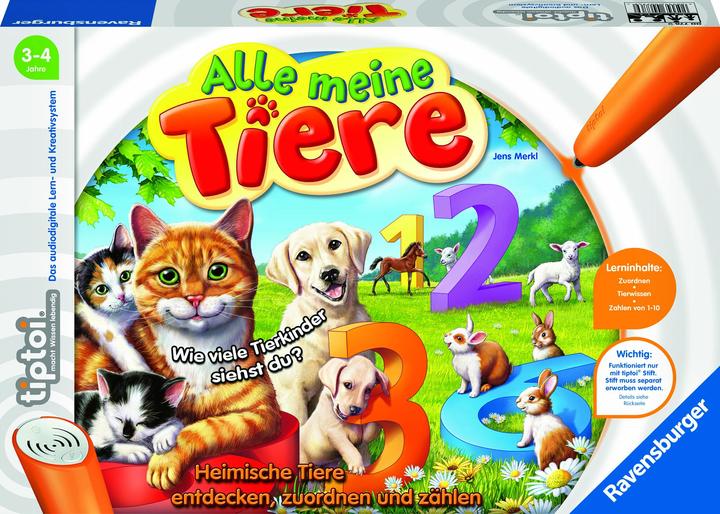 Produktbild tiptoi Alle meine Tiere (Deutsch)