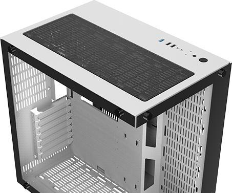 Image du produit Xigmatek Boitier Moyen Tour ATX compatible Aquarius Plus RGB avec panneaux vitrés (Blanc) (mATX, Mini-ITX, ATX)