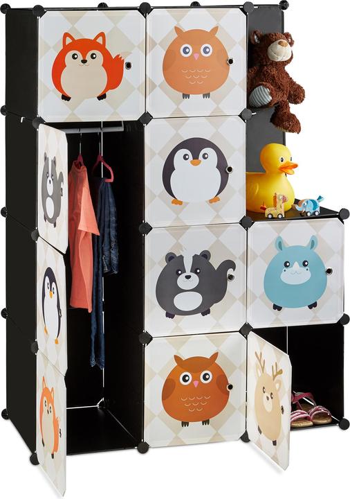 Image du produit Relaxdays Étagères sans boulons