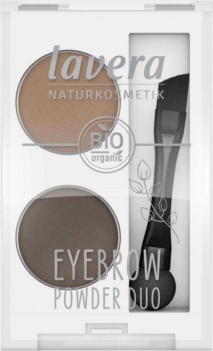 Image du produit Lavera Poudre à Sourcils BIO Duo - 2x0,8g -