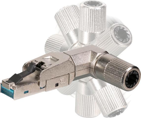 Immagine prodotto EFB Elektronik Produttore: Spina RJ45 Premium STP, Cat.6A/Classe A, cablabile in campo, vo Il...