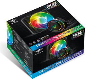Produktbild Spirit Of Gamer Kit Watercooling Liquidforce Cooler RGB 120mm (Noir)