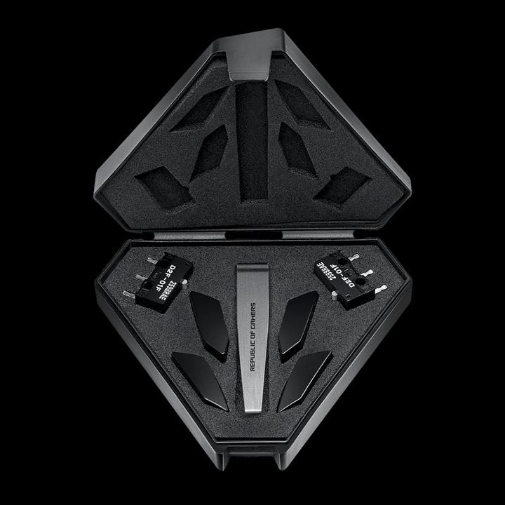 Actual product image ASUS ROG Pugio II (Cable, Wireless)