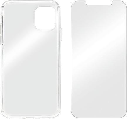 Immagine prodotto Displex Real Glass, 2D Panzerglas + Handyhülle (1 Pezzo/i, Apple iPhone 12, Realme 12 Pro+)