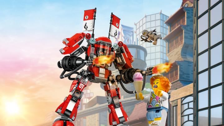 Image du produit LEGO Ninjago Movie L'Armure de Feu (70615, LEGO Ninjago)