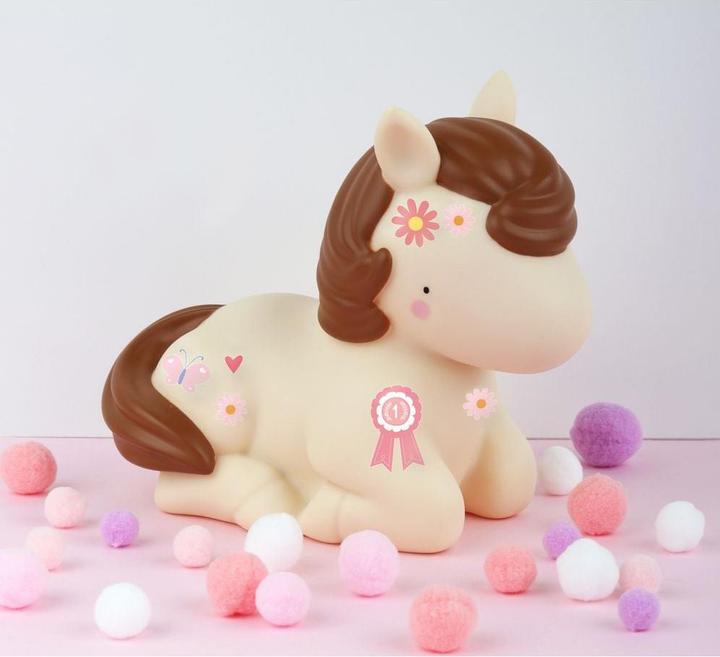 Actual product image A Little Lovely Company Children night light horse Maxi with sticker
