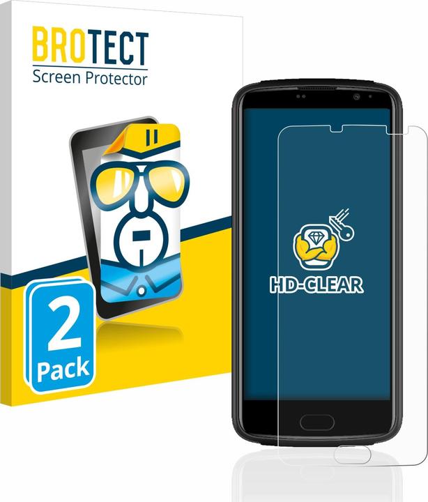 Actual product image BROTECT Screen Protector Clear (2 Piece, Beafon M7 Lite Premium)