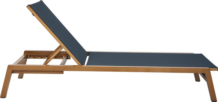 Produktbild Axi Logan Gartenliege Holzoptik und Anthrazit (193 cm)