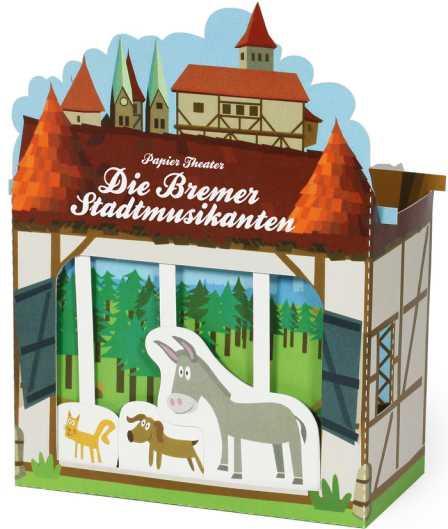 Produktbild Pukaca Papiertheater. Bremer Stadtmusikanten