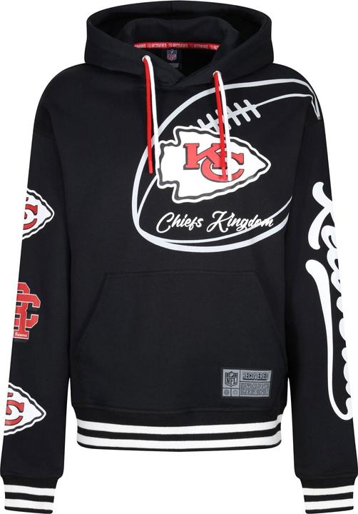 Recovered Re:covered Fleece Hoody - PATCHES Kansas City Chiefs - M (M)