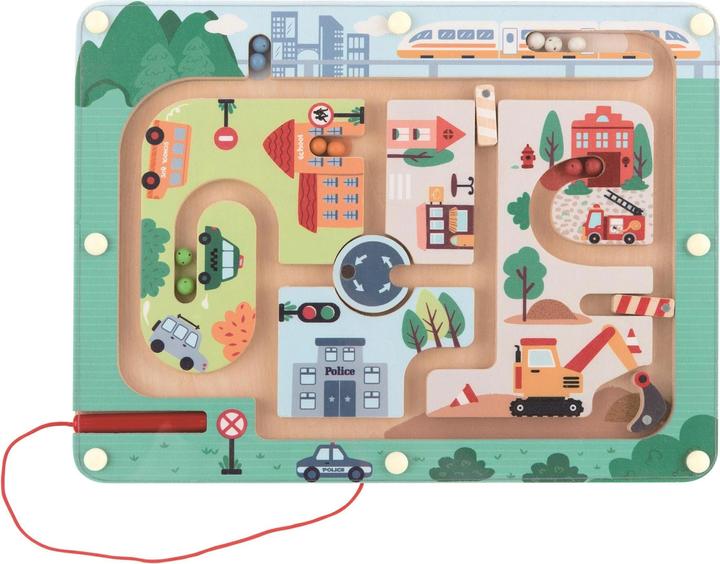 Image du produit Spielba Jeu magnétique Labyrinthe urbain