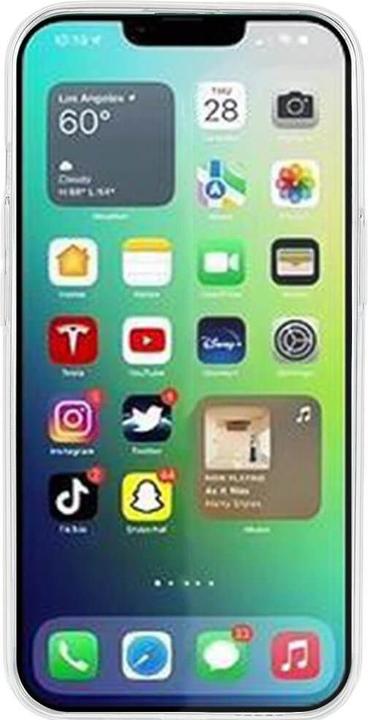 Produktbild Cover-Discount iPhone 14 Plus - Silikon Case Hülle transparent (Apple iPhone 14 Plus)