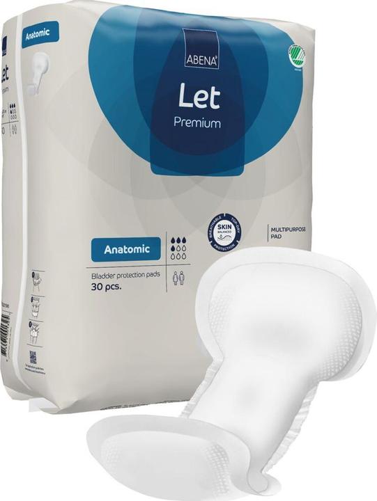 Actual product image Abena Let Anatomic blue (30 x)