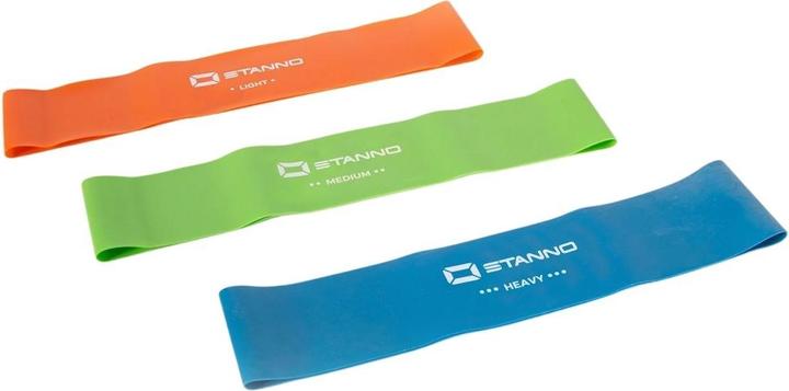 Stanno Fittnessbänder (Leicht, Stark, Mittel)
