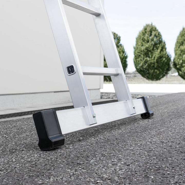 Produktbild Munk Teleskopleiter 4-teilig mit Traverse 4x4 Sprossen (Teleskopleiter)