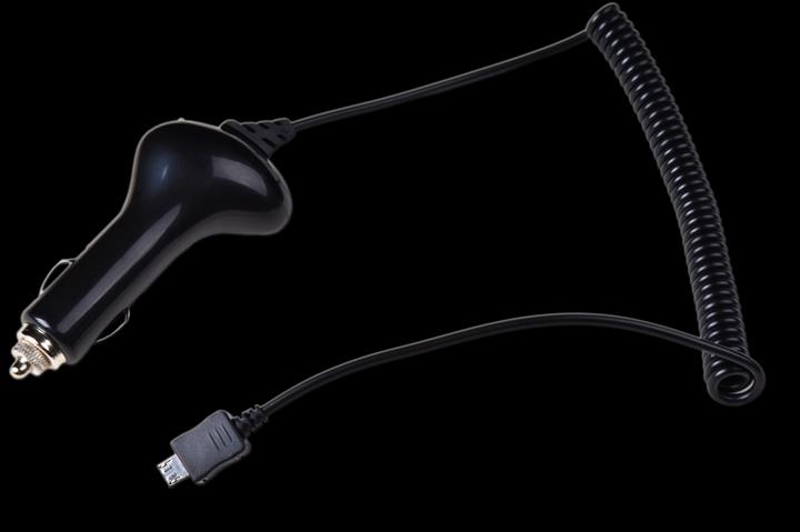Produktbild ACV Kfz-Ladegerät 12V/24V Micro-USB - schwarz CE certified