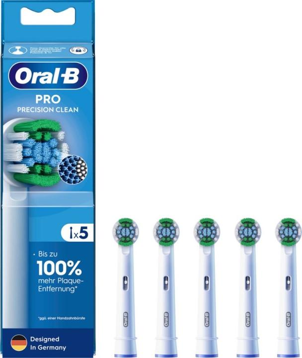 Actual product image Braun Oral-B Pro Precision Clean Brushes 5 AM (5 x)