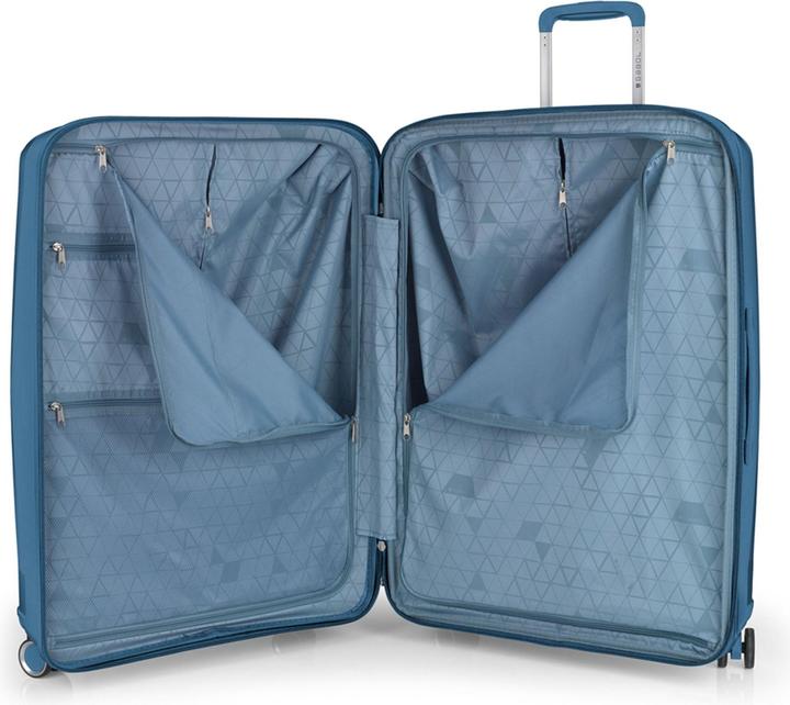 Immagine prodotto Gabol Set di valigie Queens a 4 ruote 2 pezzi con piega ad espansione (181 l, XL (da 115l))