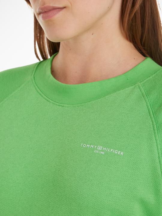 Produktbild Tommy Hilfiger Damen Sweatshirt 1985 ohne Kapuze, Grün (Spring Lime), M (M)