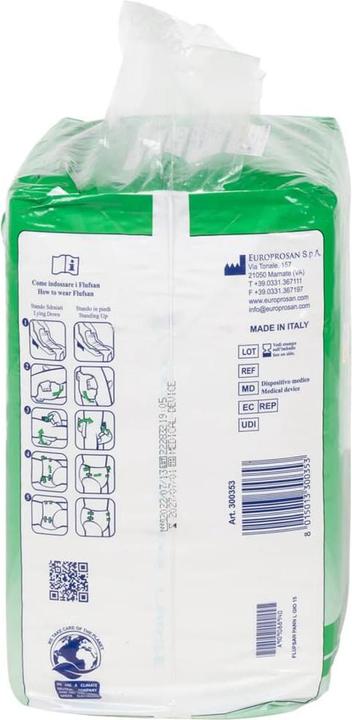 Produktbild VidaXL Flufsan Einwegwindeln für Erwachsene 15 Stk. Grösse (15 x, L)