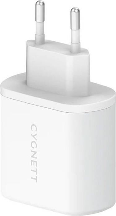 Actual product image Cygnett Wall charger 2x USB-C 35W (white) (35 W)
