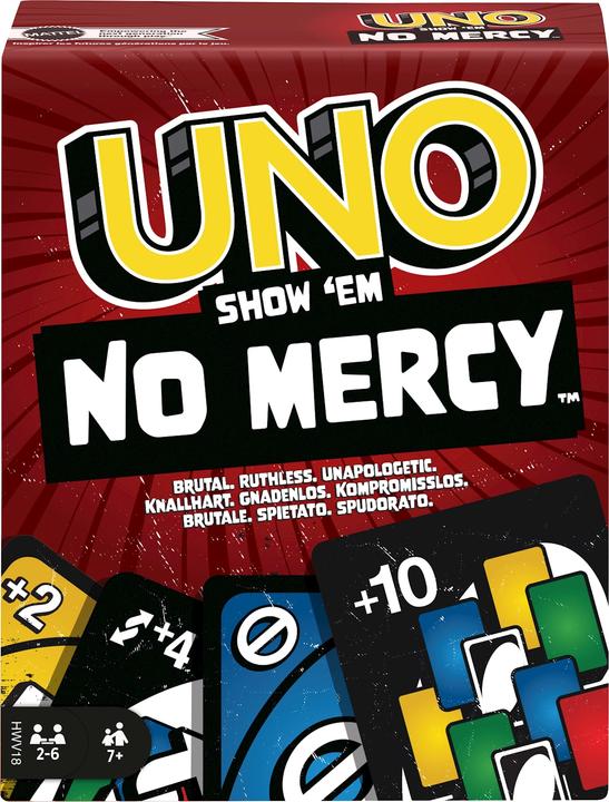 Produktbild Mattel Games Uno No Mercy (Englisch)