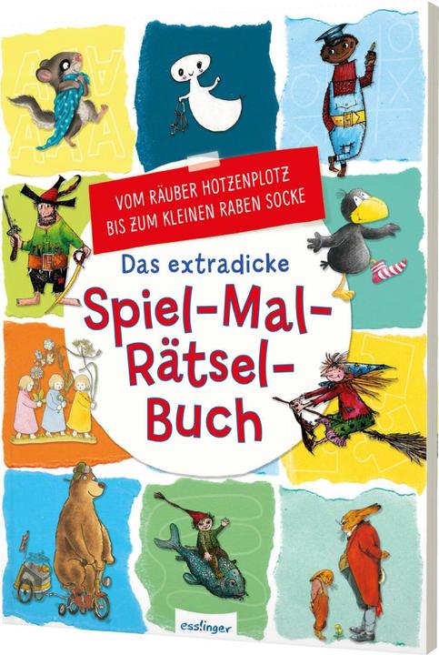 Actual product image Extradickes Rätsel-Buch (German, Michael End, Sabine Bohlmann, Otfried Preussler, 2024)