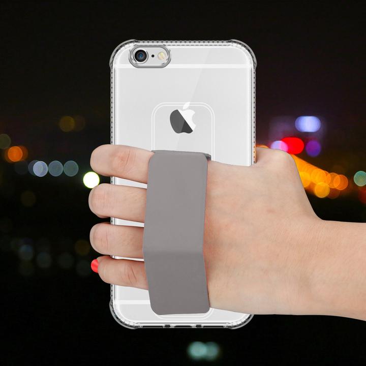 Productafbeelding Cadorabo Hoesje voor Apple iPhone 6 / 6S in TPU met houder LM167 Style (Apple iPhone 6)
