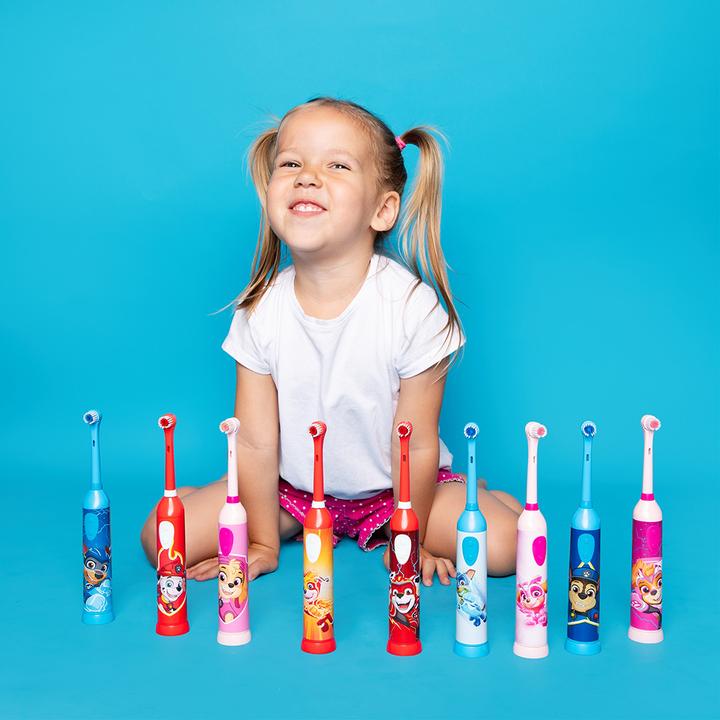 Produktbild Huslog Paw Patrol Kinderzahnbürste mit Oszillation KOSMO Rosa (Oszillierende Zahnbürste)