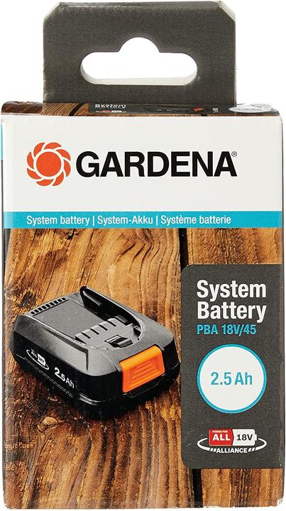 Actual product image Gardena System Battery P4A PBA (18 V)