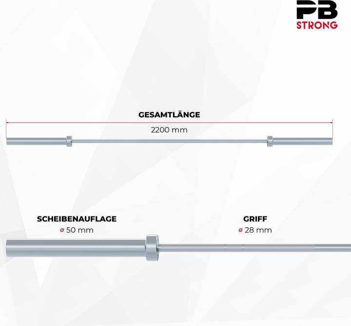 Actual product image Perform Better PB Strong complete set rubber 120 kg (Men) (2 x 15 kg, 2 x 5 kg, 2 x 20 kg, 2 x 10 kg)