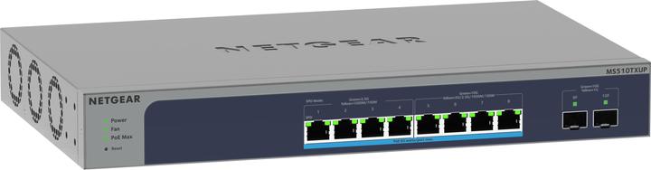 Productafbeelding Netgear MS510TXUP Multi-Gigabit/10G Ethernet Ultra60 PoE++ Smart Managed Pro (8 Havens)