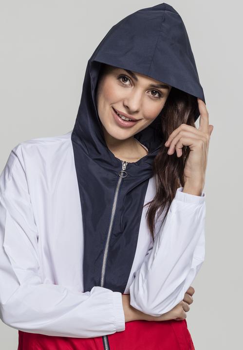 Actual product image Urban Classics Ladies 3-Tone Oversize Windbreaker (S)