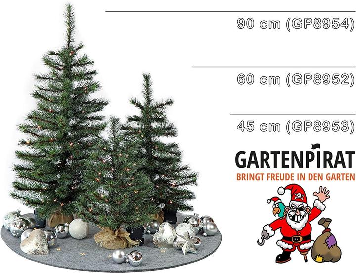 Immagine prodotto Gartenpirat Künstlicher Weihnachtsbaum (90 cm)