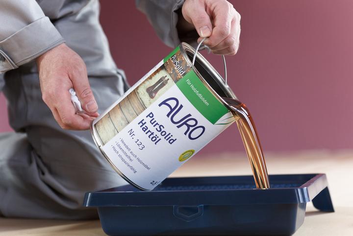 Produktbild AURO PurSolid Hartöl 123 (Farblos, 0.75 l)