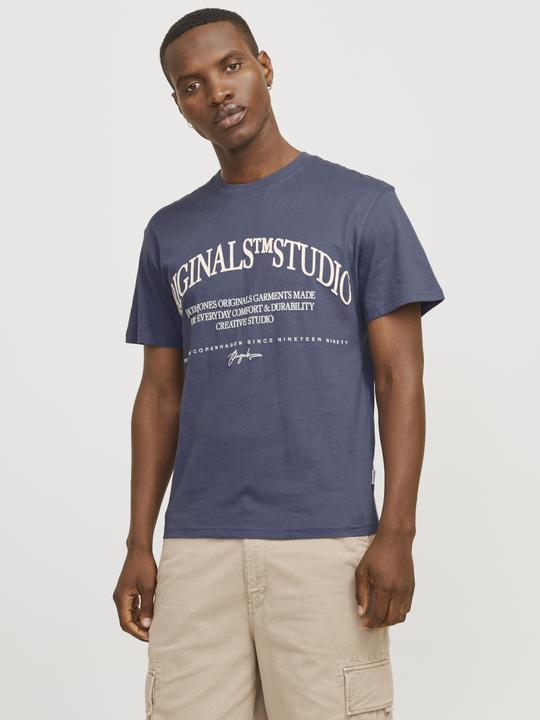 Actual product image Jack & Jones Printed round neck T-shirt T-shirt (XS)