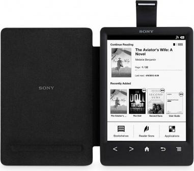 Produktbild Sony PRSA-CL30, Hülle mit Leseleuchte für PRS-T3 - Schwarz (PRS-T3)