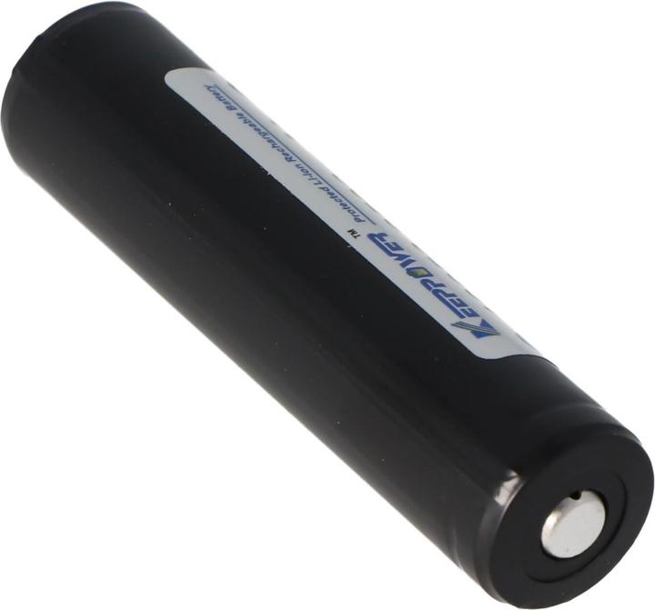 Actual product image Keeppower Battery 16650 or 17650 protected positive pole increased UR16650ZTA (1 pcs., 16650, 2500 mAh)