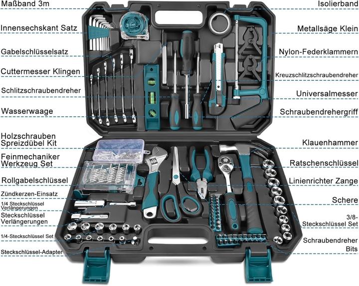 Image du produit Sundpey 257-teilige Werkzeugkoffer (257 pièces)
