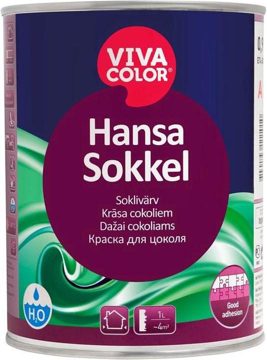Viva Color Fasade Paint Hansa Sokkel 0,9l A-Alus