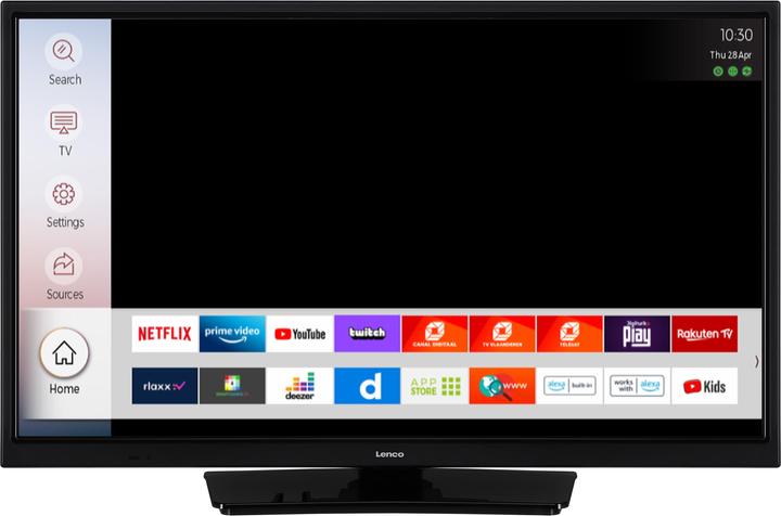 Actual product image Lenco DVL-2483BK (24", LED, HD ready)