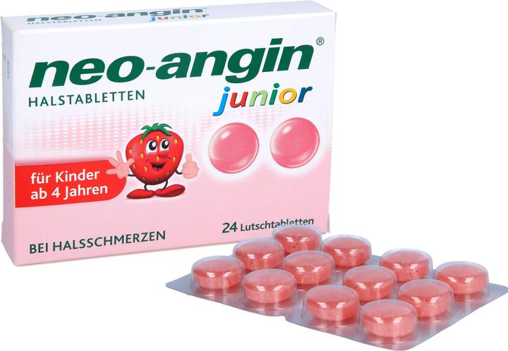 Produktbild Neo Angin neo-angin junior Halstabletten, 24 St. Tabletten