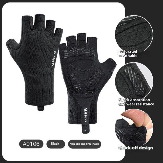 Produktbild Mu Sport Velohandschuhe mit atmungsaktivem Mesh-Gewebe (XL)