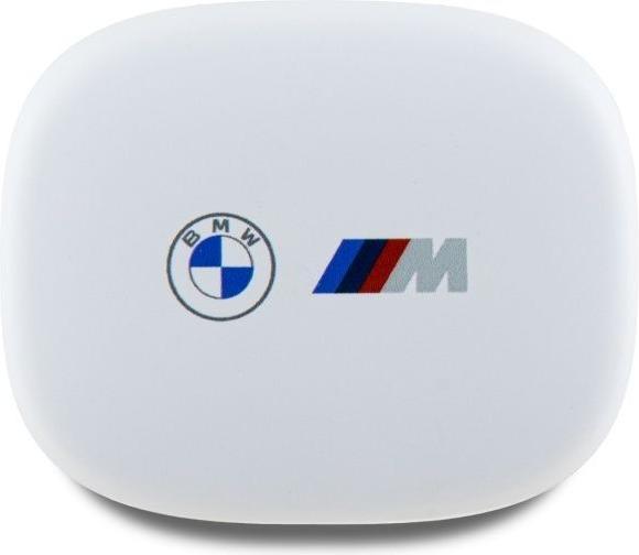 Actual product image BMW Bluetooth headphones BMBEMIATP20LOH TWS + docking station white/white Printed logos (Wireless)