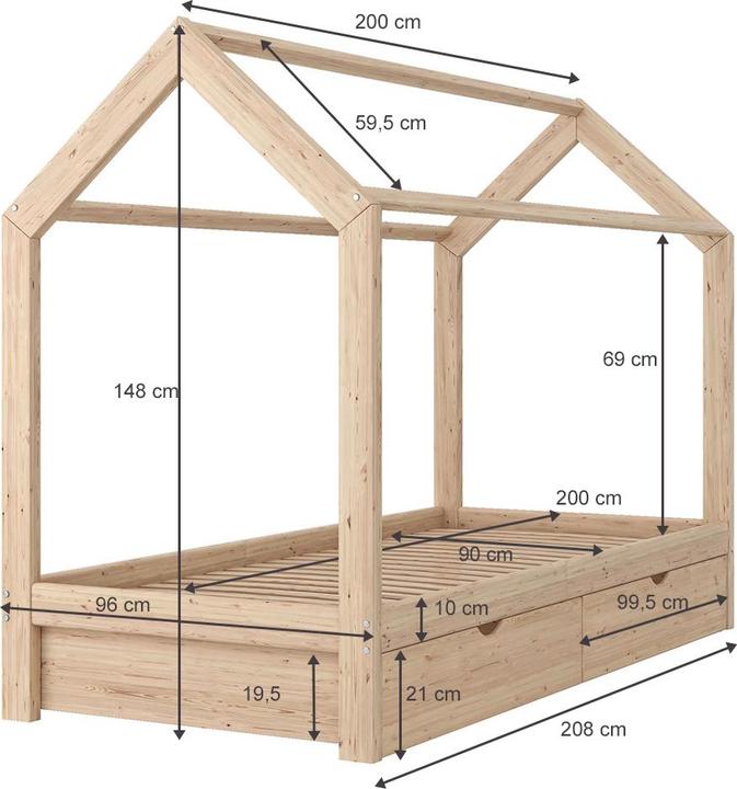 Produktbild VitaliSpa Wiki (90 x 200 cm)