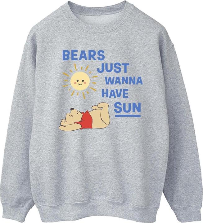 Immagine prodotto Disney Winnie The Pooh Bears Just Wanna Have Sun Felpa Uomo (XL)