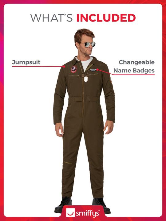 Produktbild Smiffys Top Gun: Maverick (L)